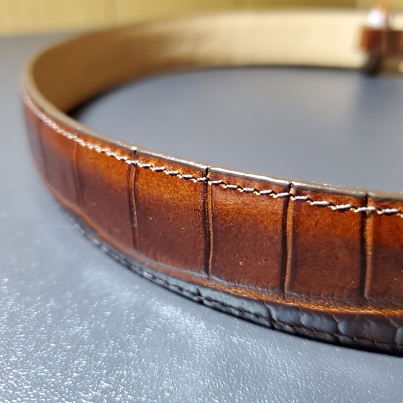 Brighton Leather Heart Belt Size S/28 - Picture 7 of 9